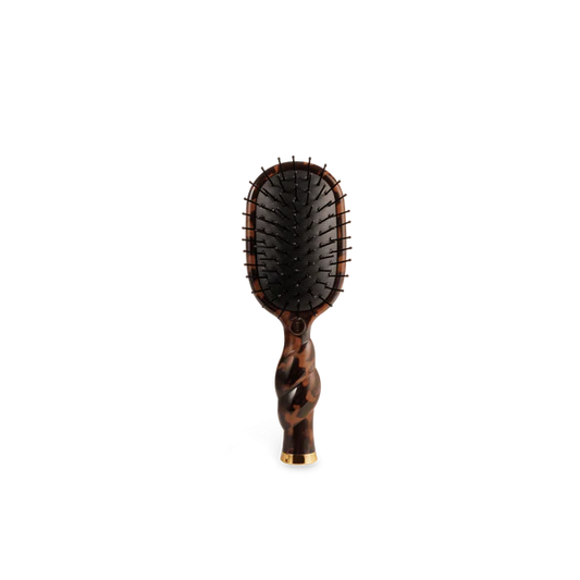 Teleties Mini Detangler Hair Brush for Medium Hair - Tortoise Teleties