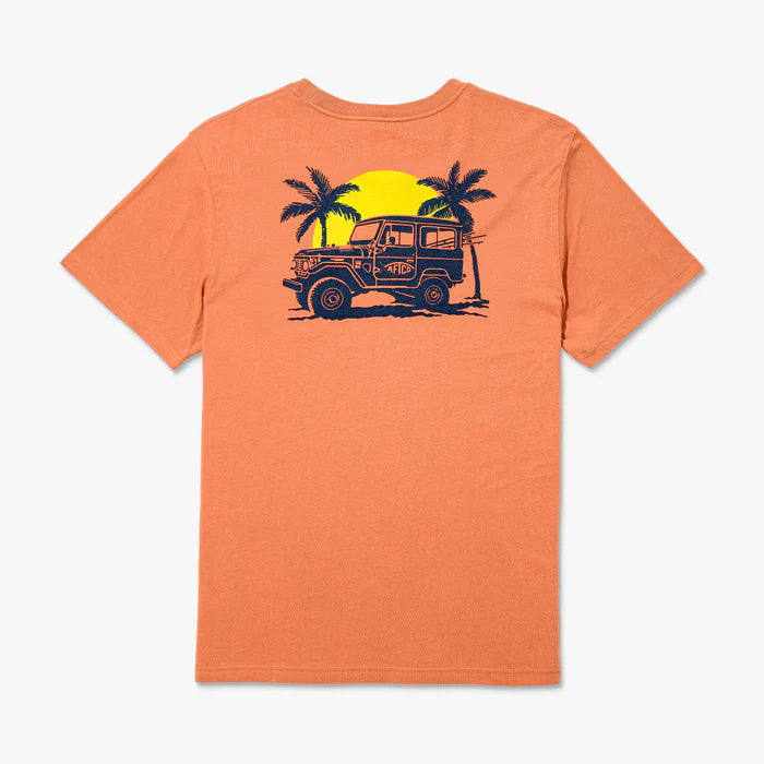 Aftco Nomad SS Shirt Melon Aftco