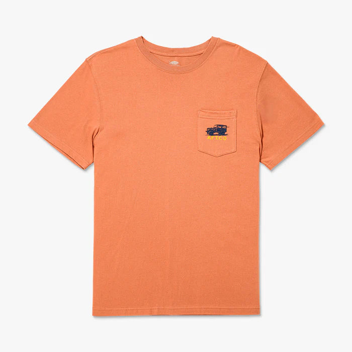 Aftco Nomad SS Shirt Melon Aftco