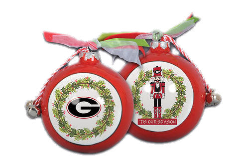 Magnolia Lane Georgia Bulldogs Christmas Ornament Nutcracker Magnolia Lane