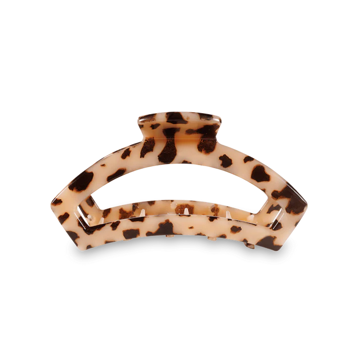 Teleties Classic Hair Clip Medium Blonde Tortoise