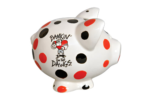 Magnolia Lane Georgia Bulldogs Mel Piggy Bank