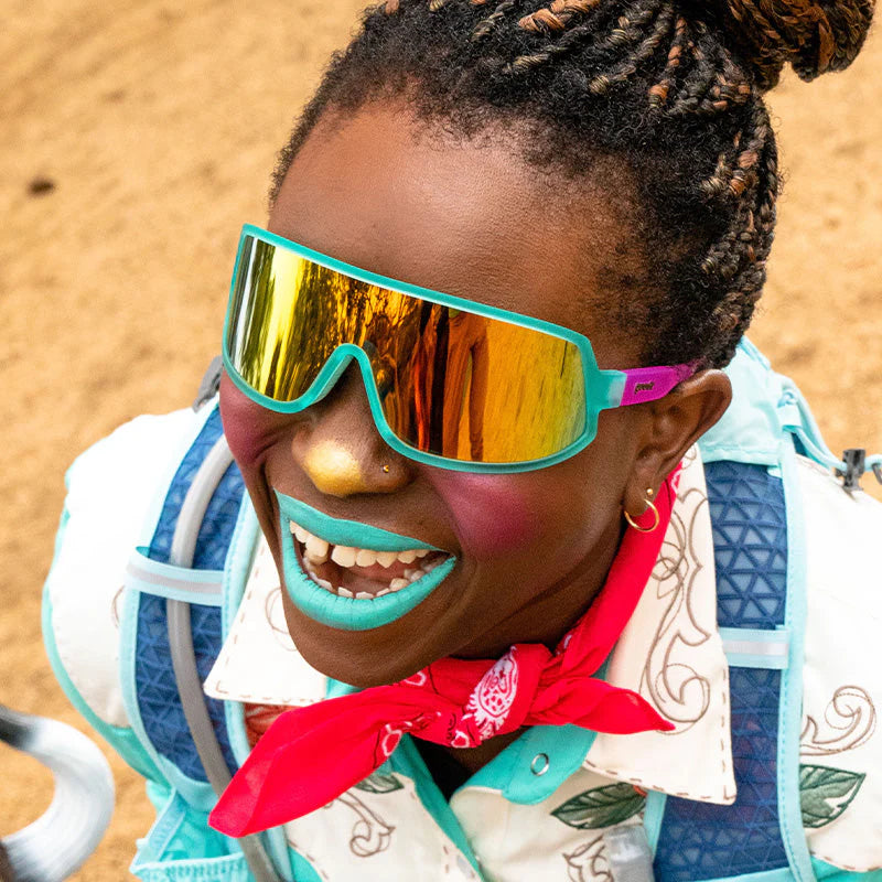 Goodr Save a Bull Ride a Rodeo Clown Sunglasses
