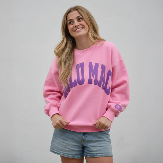 Lulu Mac Purple/Pink Puff Sweatshirt Lulu Mac