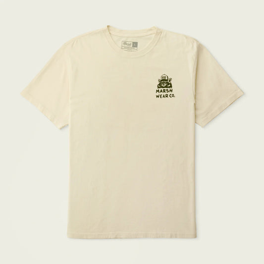 Marsh Wear Stay Awhile Vintage White Shirt Marsh Wear
