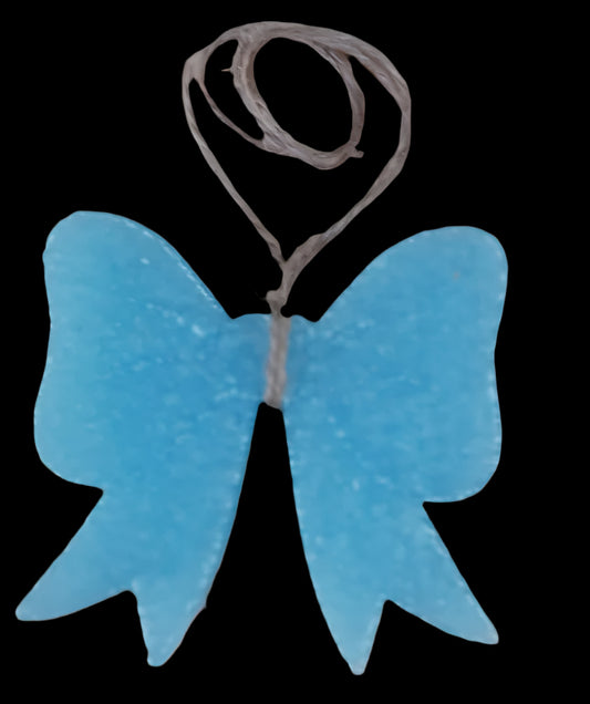 Funkie Freshies Baby Blue Bow Air Freshener