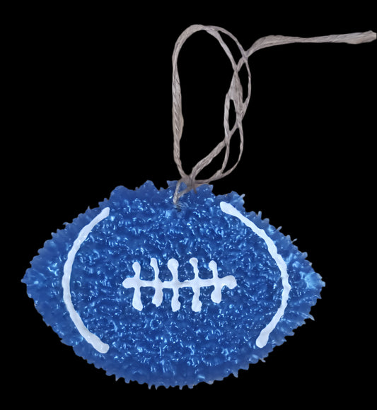 Funkie Freshies Blue Football Air Freshener