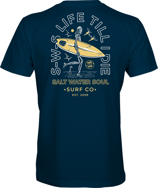 Salt Water Soul Til I Die Tee Salt Water Soul