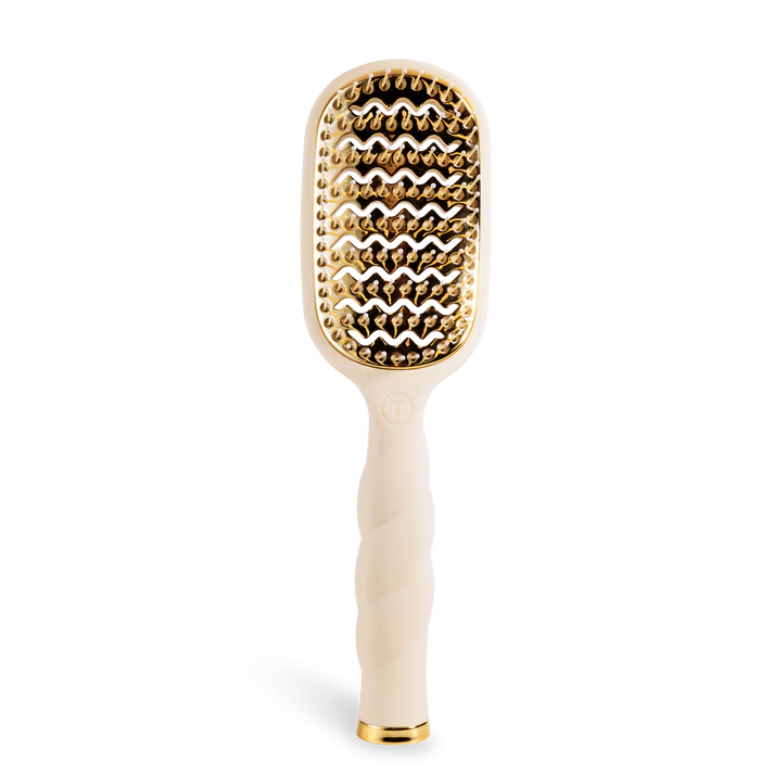Teleties Vented Hair Brush - Tan