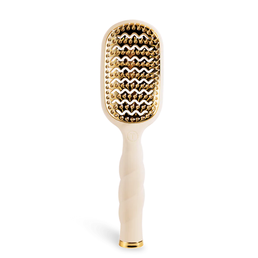 Teleties Vented Hair Brush - Tan