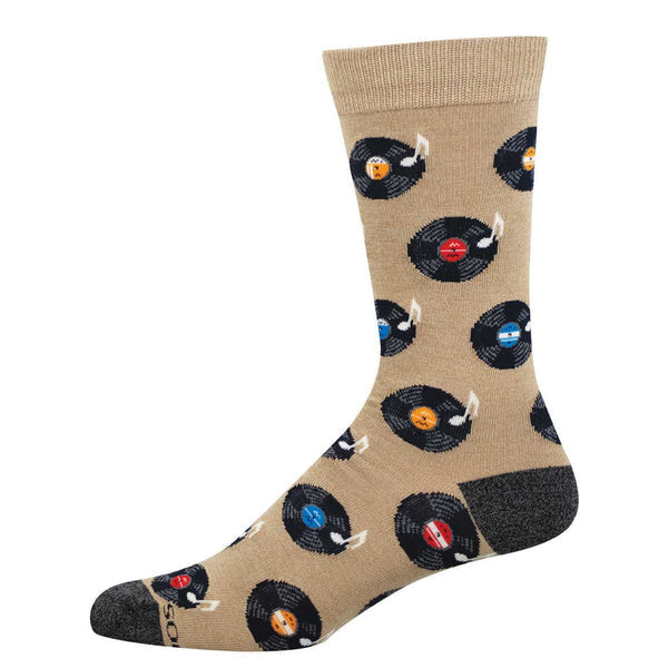 Sock Smith Vinyl Sounds Better Bamboo Socks Sock Smith