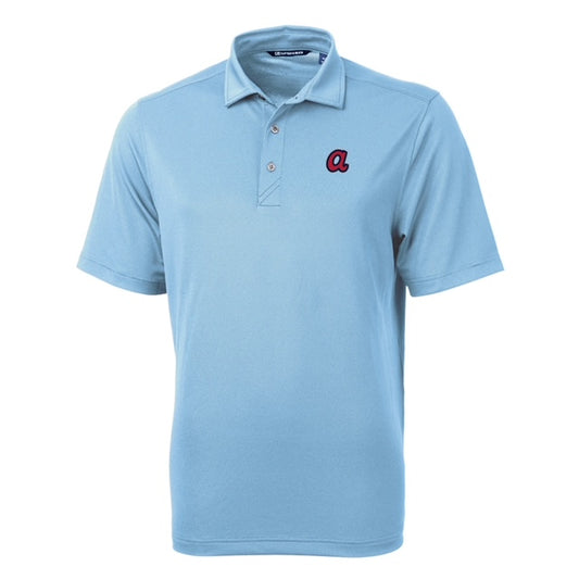 Cutter and Buck Atlanta Braves Virtue Pique Recycled Polo Atlas