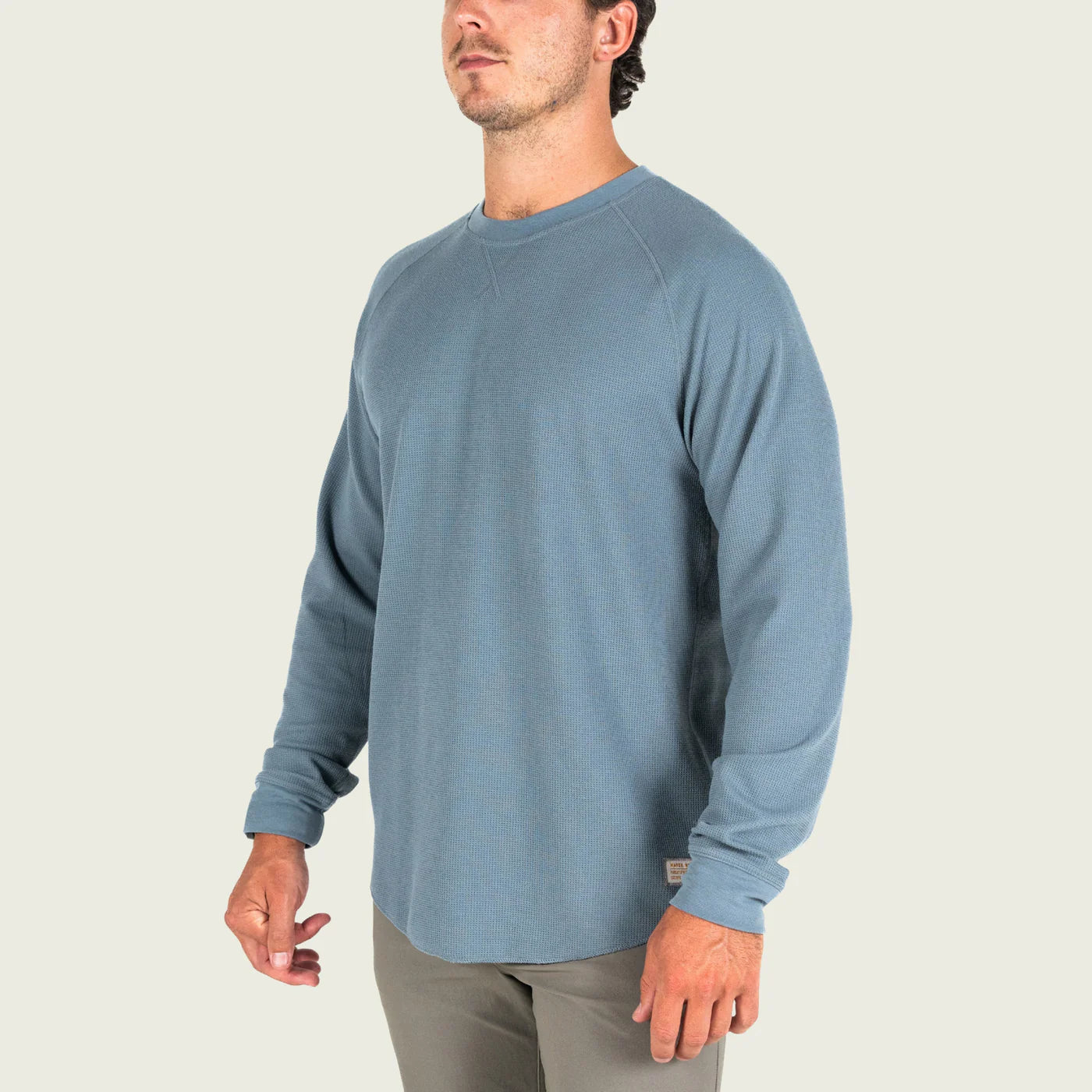 Marsh Wear Surfside Waffle Knit Shirt Steel