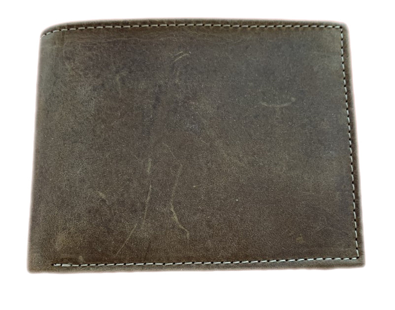 Genuine Leather Wallet Trifold