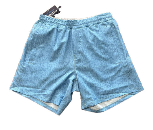 Meripex 6" Blue Wave Freeballer Sports Shorts Meripex Apparel
