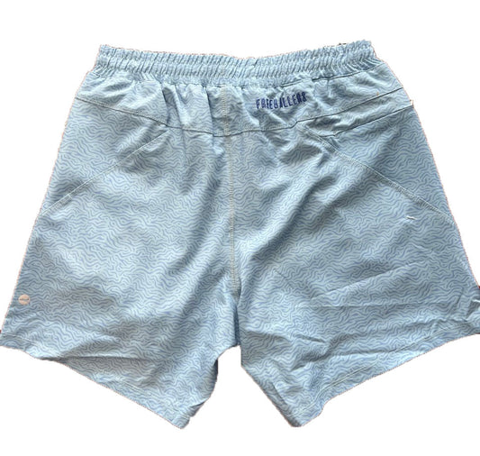Meripex 6" Blue Wave Freeballer Sports Shorts Meripex Apparel