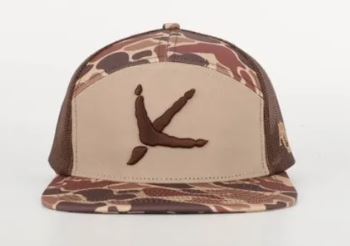 AFW Outdoors Brown Old School AFW Style Hat AFW Outdoors