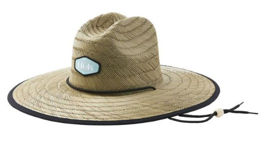 Huk Running Lakes Straw Hat Beach Glass Huk