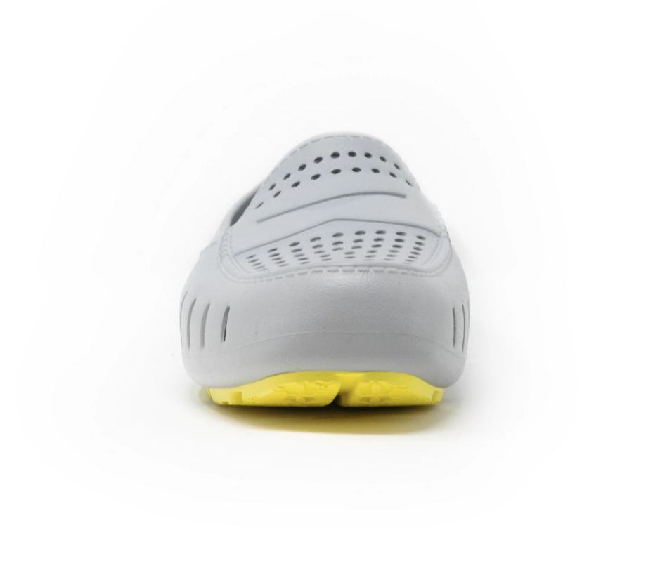 Floafers Harbor Mist Grey / Lemon Tonic Country Club Driver Shoes Floafers