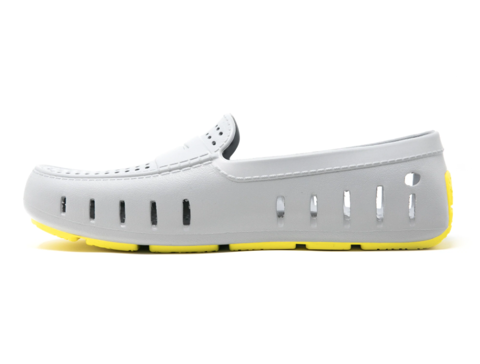 Floafers Harbor Mist Grey / Lemon Tonic Country Club Driver Shoes Floafers