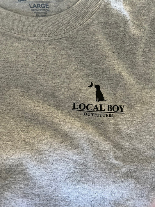 Local Boy Youth Dog T-Shirt Grey