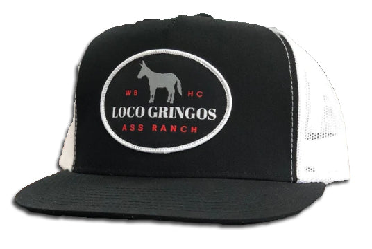 Whiskey Bent Loco Gringos Trucker Hat Whiskey Bent