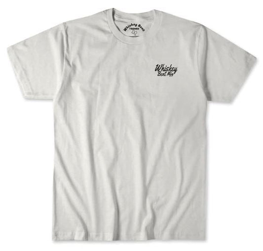 Whiskey Bent Old School 22 White Shirt Whiskey Bent