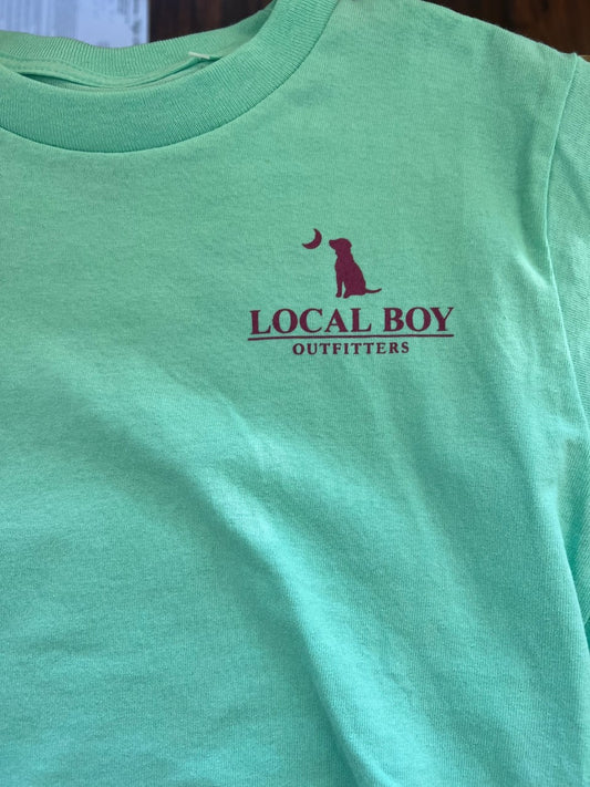 Local Boy Youth Sunset T-Shirt Mint