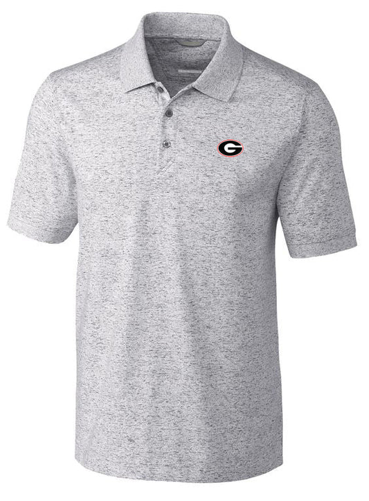 Cutter & Buck Georgia Bulldogs Heather Grey Polo Cutter & Buck