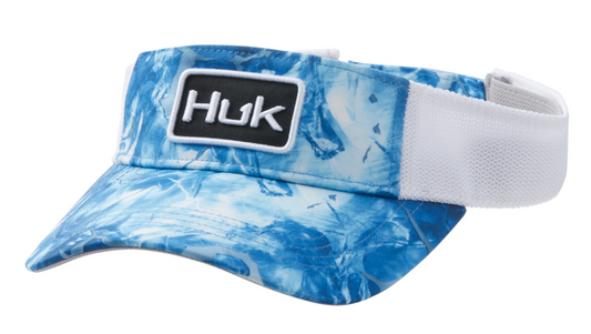 Huk Mossy Oak Fracture Visor Blue Huk