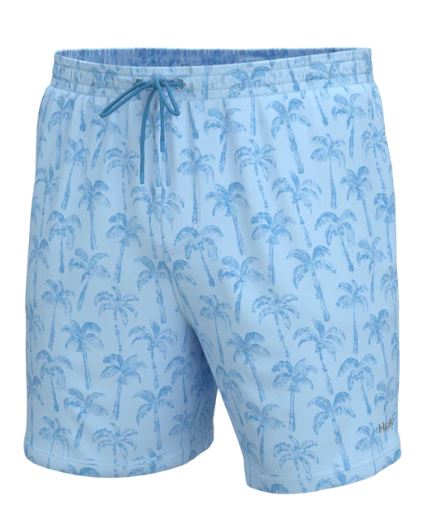 Huk Pursuit Volley Small Palm Crystal Blue Huk